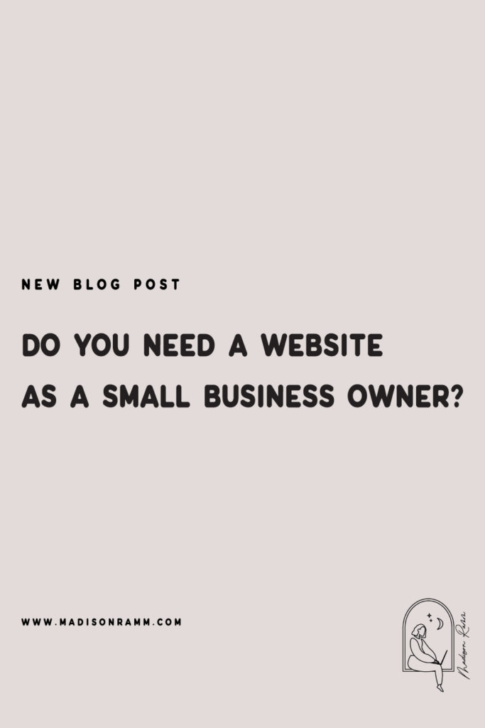 Does your small business Need a Website?