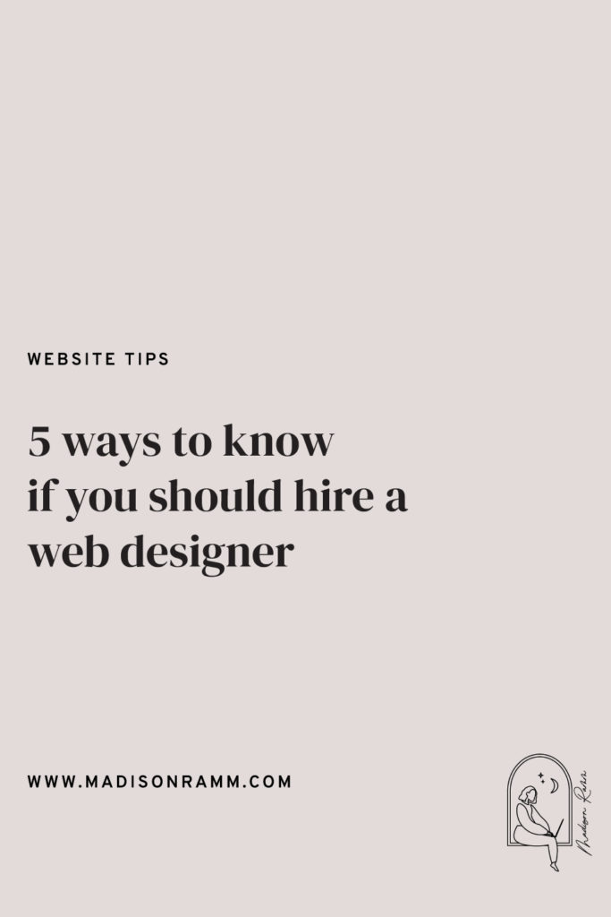 hire a web designer