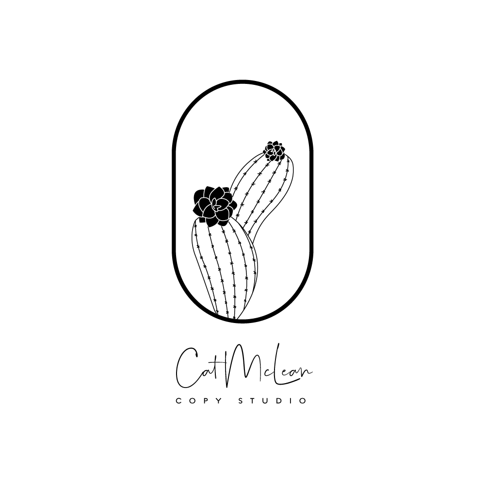 Cat McLean Copy Studio Logo by Madison Ramm Design